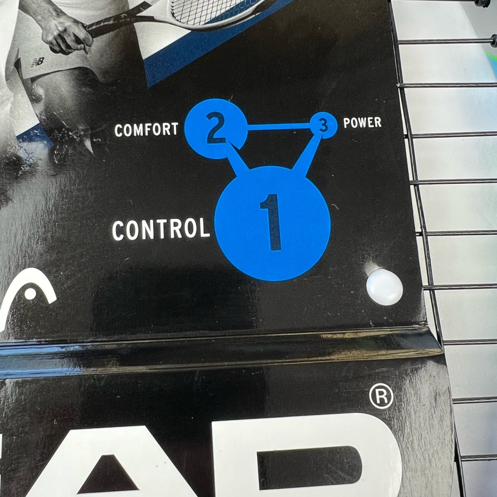 HEAD  Ti. Instinct Comp Tennis Racquet Grip Size 4 1/4-2  Blue - Picture 8 of 11